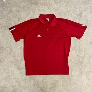 Red Adidas Polo